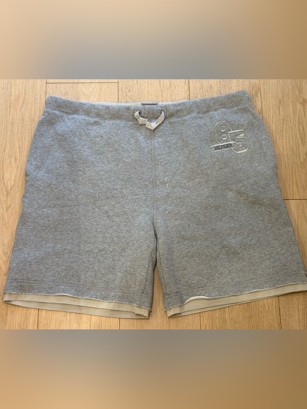 NWOT Tommy Hilfiger Denim Sweat Shorts XXL Vintage Rare Streetwear Y2K 2000 Era